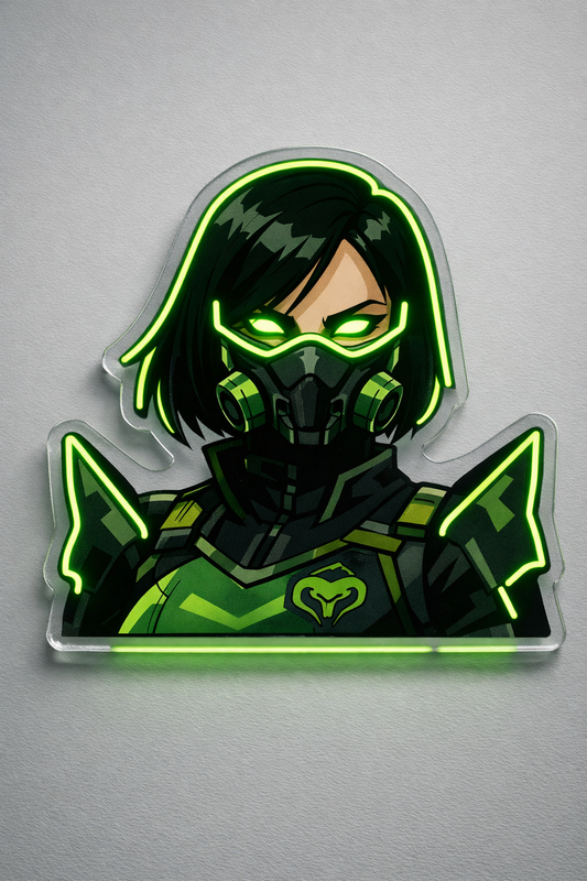 Viper Valorant Neon Art 2