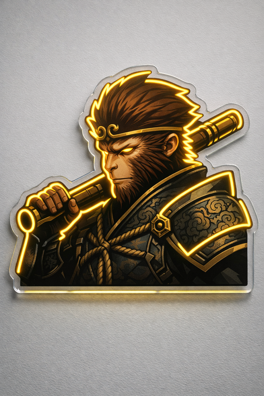 Black Myth Wukong Neon Art 2