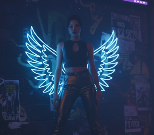 Angel Neon Wings 2