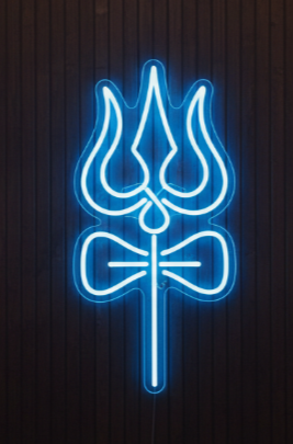 Trishul Neon Sign