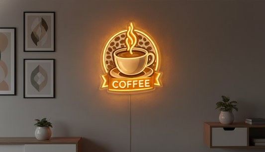 Coffee Neon Art