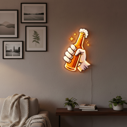 Bottle Neon Art