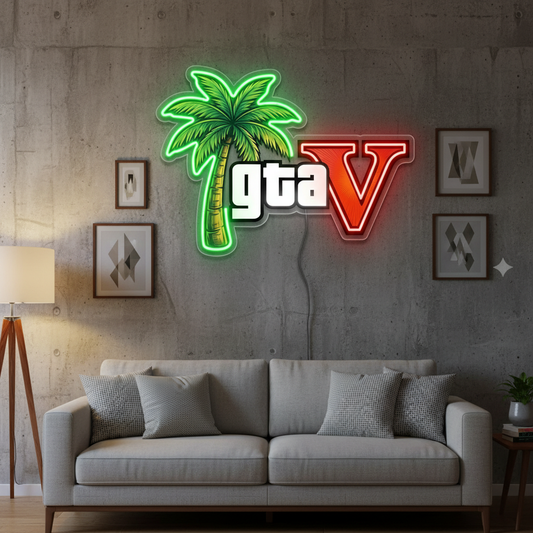GTA 5 Neon Art