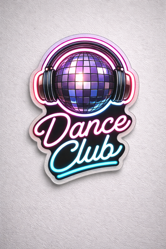 Dance Club Neon Art