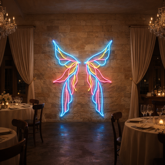 Butterfly Neon Wings
