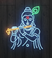 Krishna Neon Sign