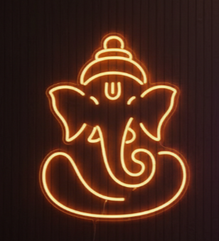 Ganesha Neon Sign