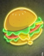 Burger Neon Art