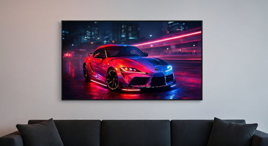 Cyberpunk Supra MK5 Led Headlights Frame