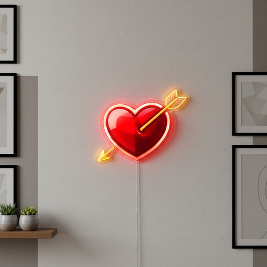 Heart Neon Art