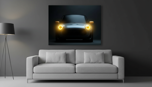 Mini Cooper Led Headlights Frame