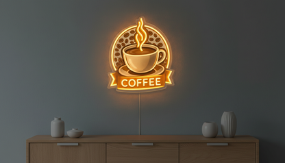 Coffee Neon Art
