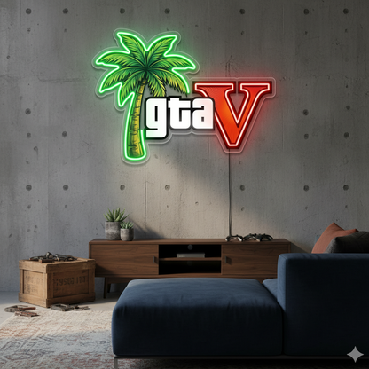 GTA 5 Neon Art