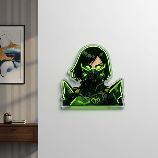 Viper Valorant Neon Art 2