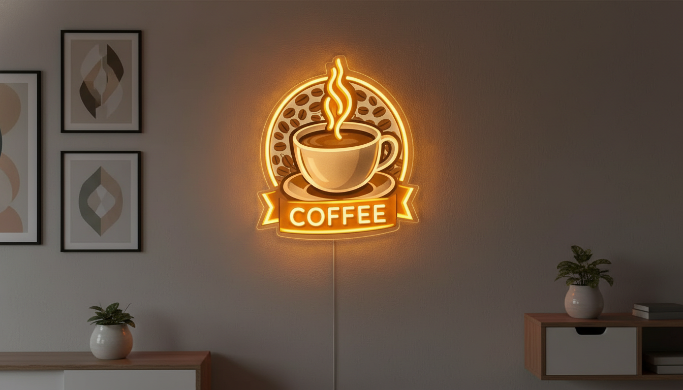 Coffee Neon Art