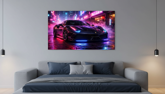 Cyberpunk 488 Pista Led Headlights Frame