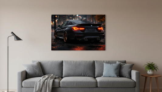 BMW M4 Led Headlights Frame