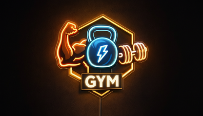 GYM Neon Art