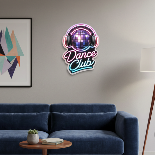Dance Club Neon Art