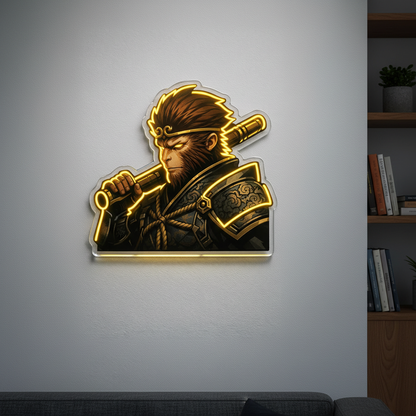 Black Myth Wukong Neon Art 2