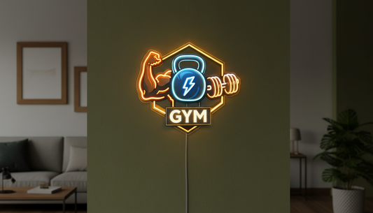 GYM Neon Art