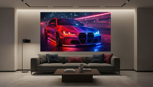 Cyberpunk BMW M3 Led Headlights Frame