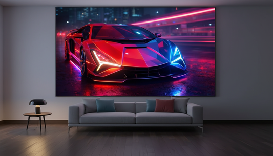 Cyberpunk Lamborghini Sian Led Headlights Frame