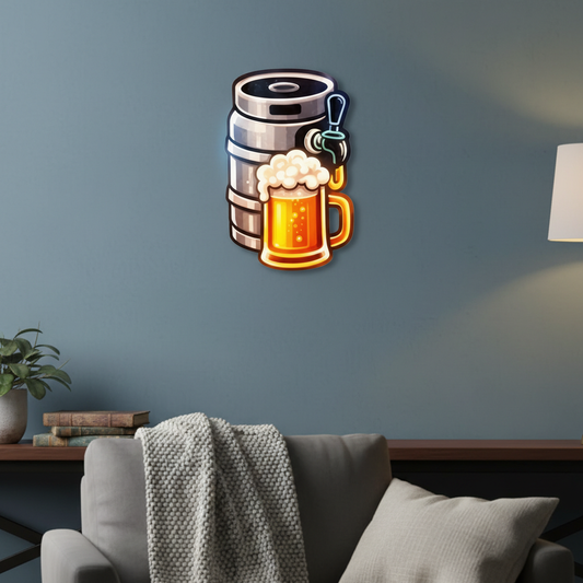 Beer Filler Neon Art