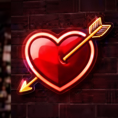Heart Neon Art