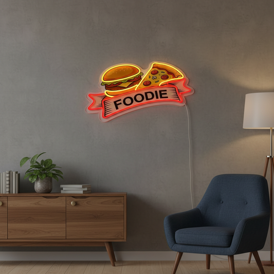 Foodie Neon Art