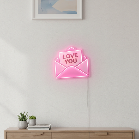 Love You Neon Art