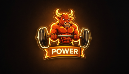 GYM Power Neon Art
