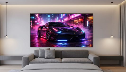 Cyberpunk 488 Pista Led Headlights Frame