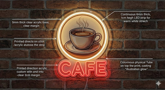 Coffee  Neon Art